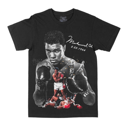 MUHAMMAD ALI "FLOAT LIKE A BUTTERFLY" GRAPHIC TEE