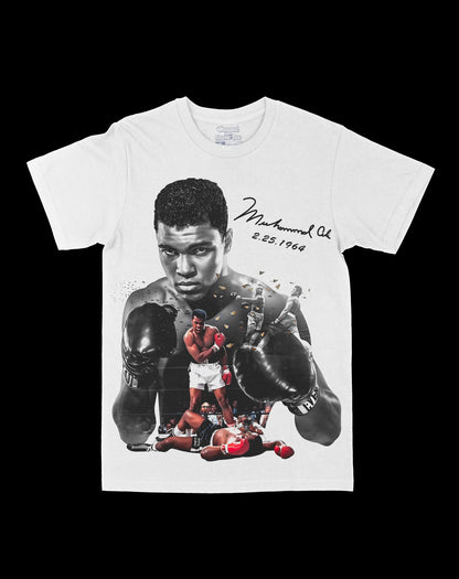 MUHAMMAD ALI "FLOAT LIKE A BUTTERFLY" GRAPHIC TEE