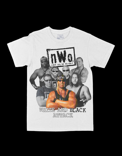 NWO "WHITE AND BLACK" GRAPHIC TEE