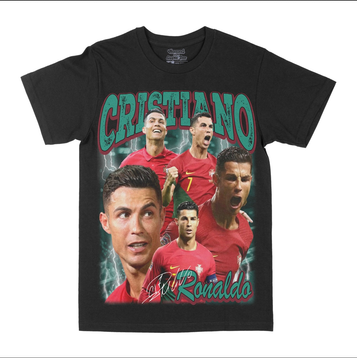 CRISTIANO RONALDO GRAPHIC TEE